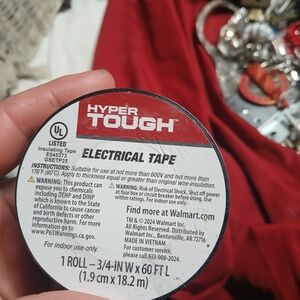 Hyper Tough Black Electrical Tape